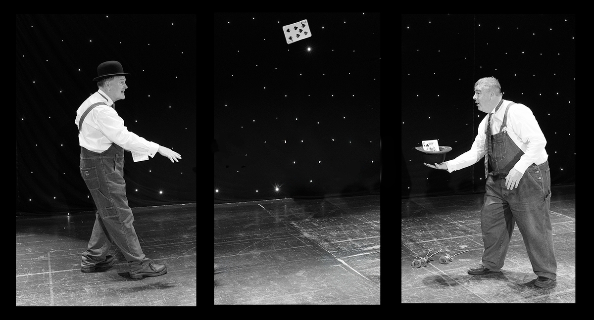 Laurel and Hardy Card Trick - Ellen Bell